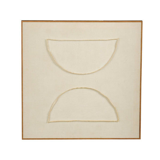 Wanddekoration Beige