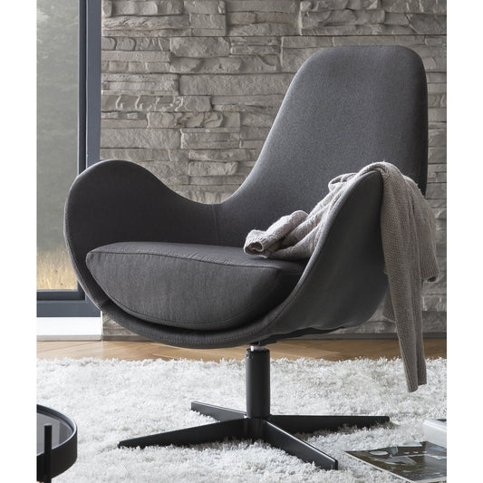 Armchair with swivel function