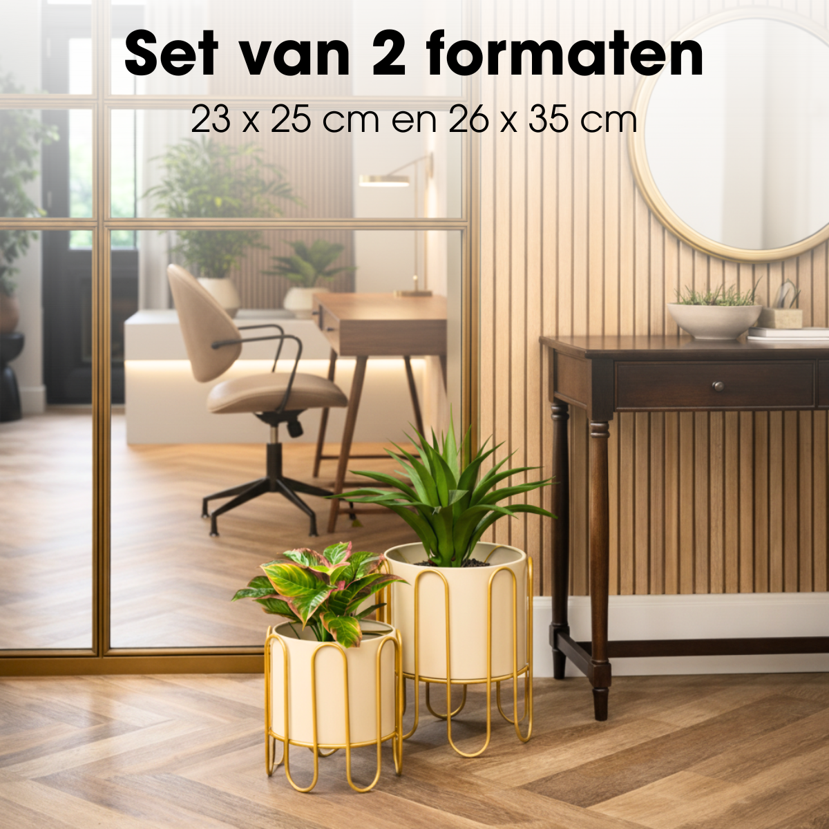 Blumentopf in Dione Bruin