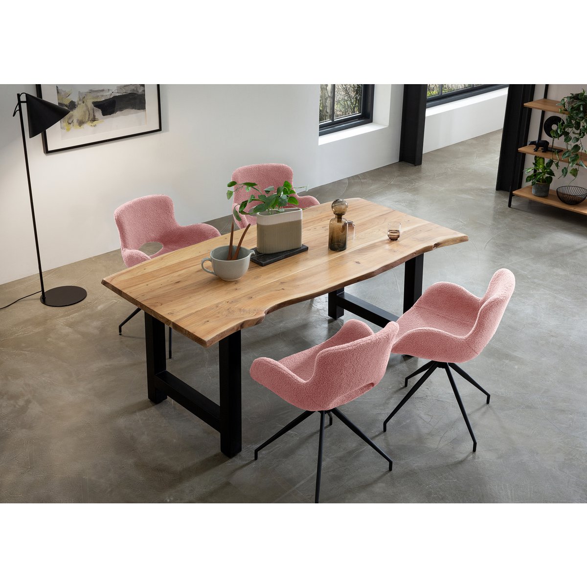Acacia dining table 160x85 cm