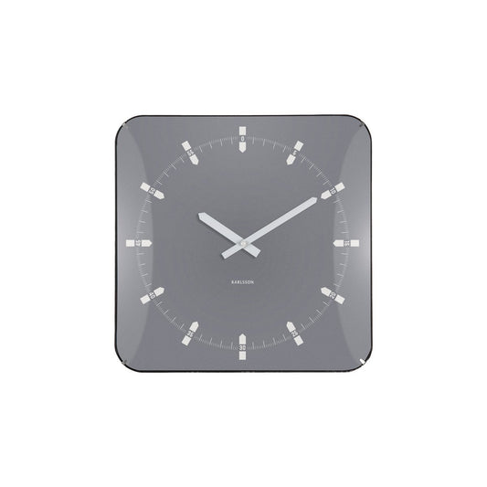 Wanduhr Sucinto Dome Square