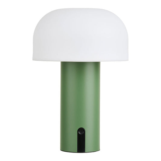 Soham LED-Lampe, wiederaufladbar, weiß/grün