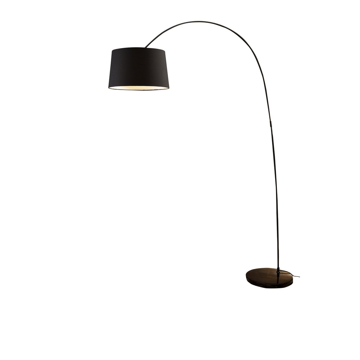 Arc lamp 205 cm black