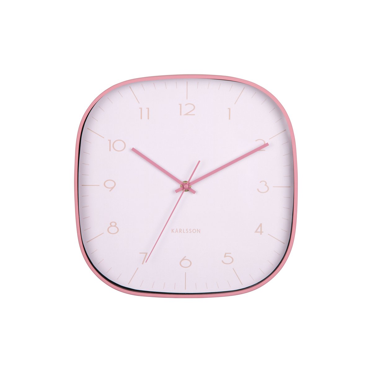 Quadratische Grato-Wanduhr