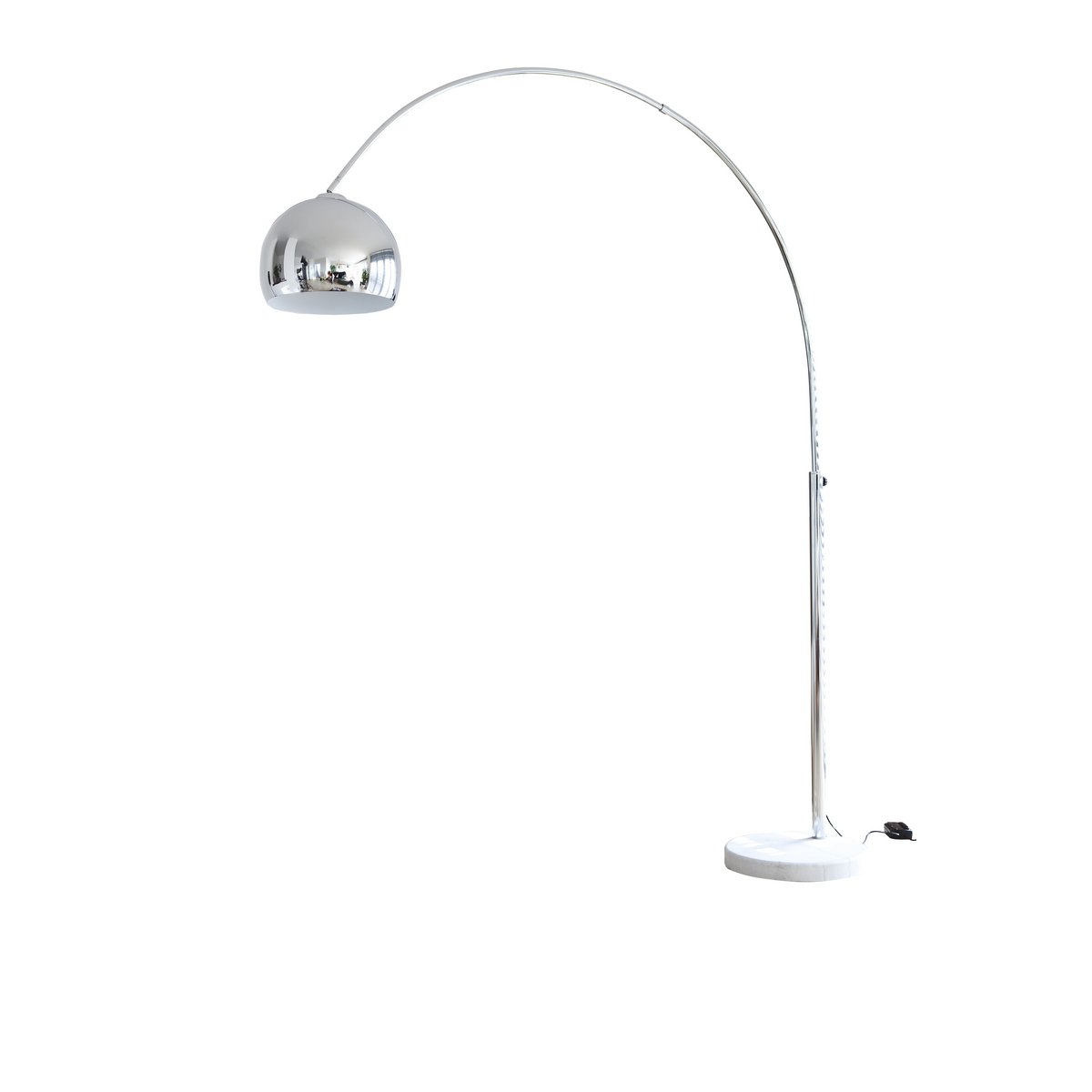 Arc lamp 208 cm chrome