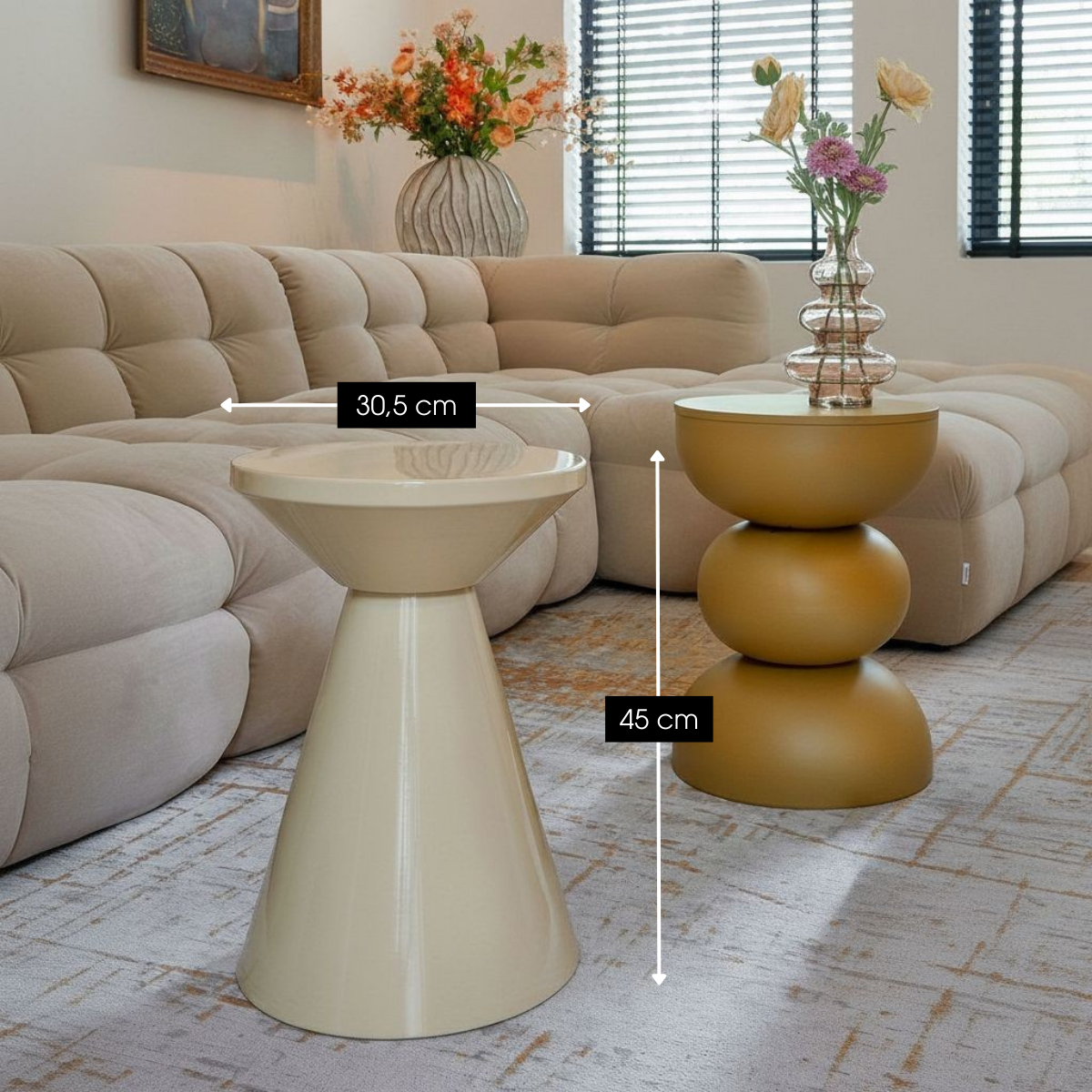 Beistelltisch Jim Beige