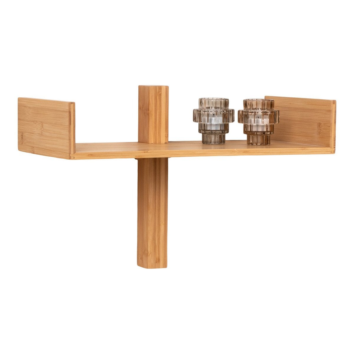 Villa Shelf - Wandregal, Bambus, natur 50x36 cm
