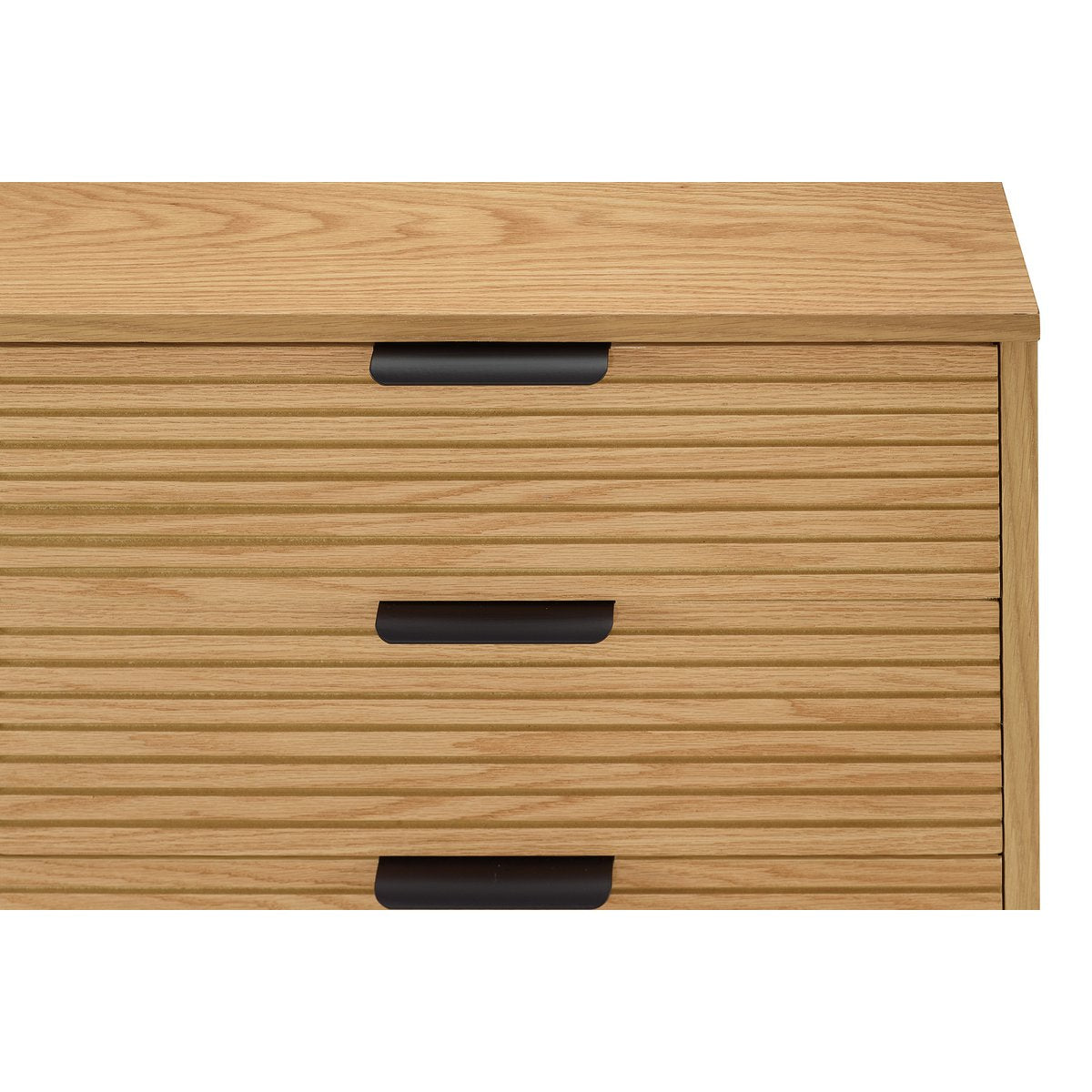 Sideboard 160 cm Eiche Echtholzfurnier