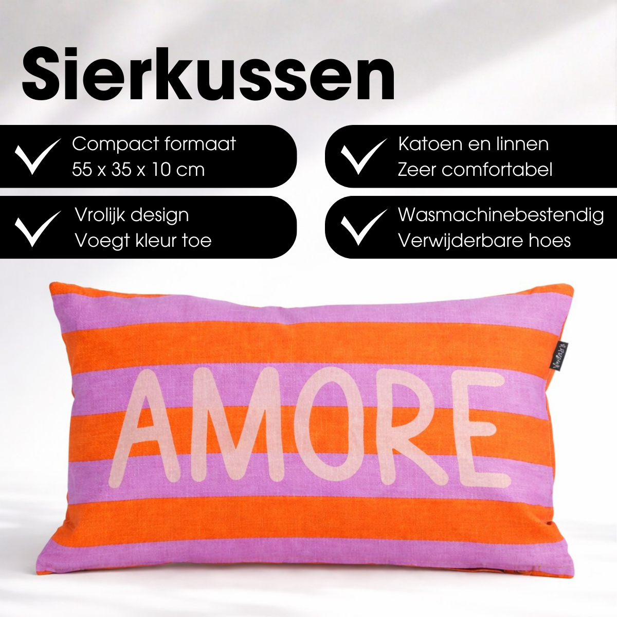Dekokissen Orange