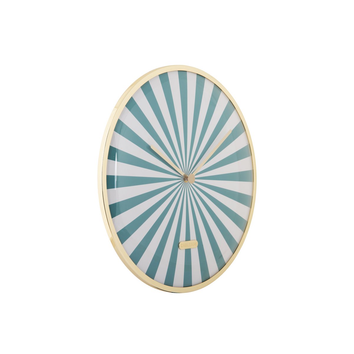 Wanduhr Candy Swirl Dome