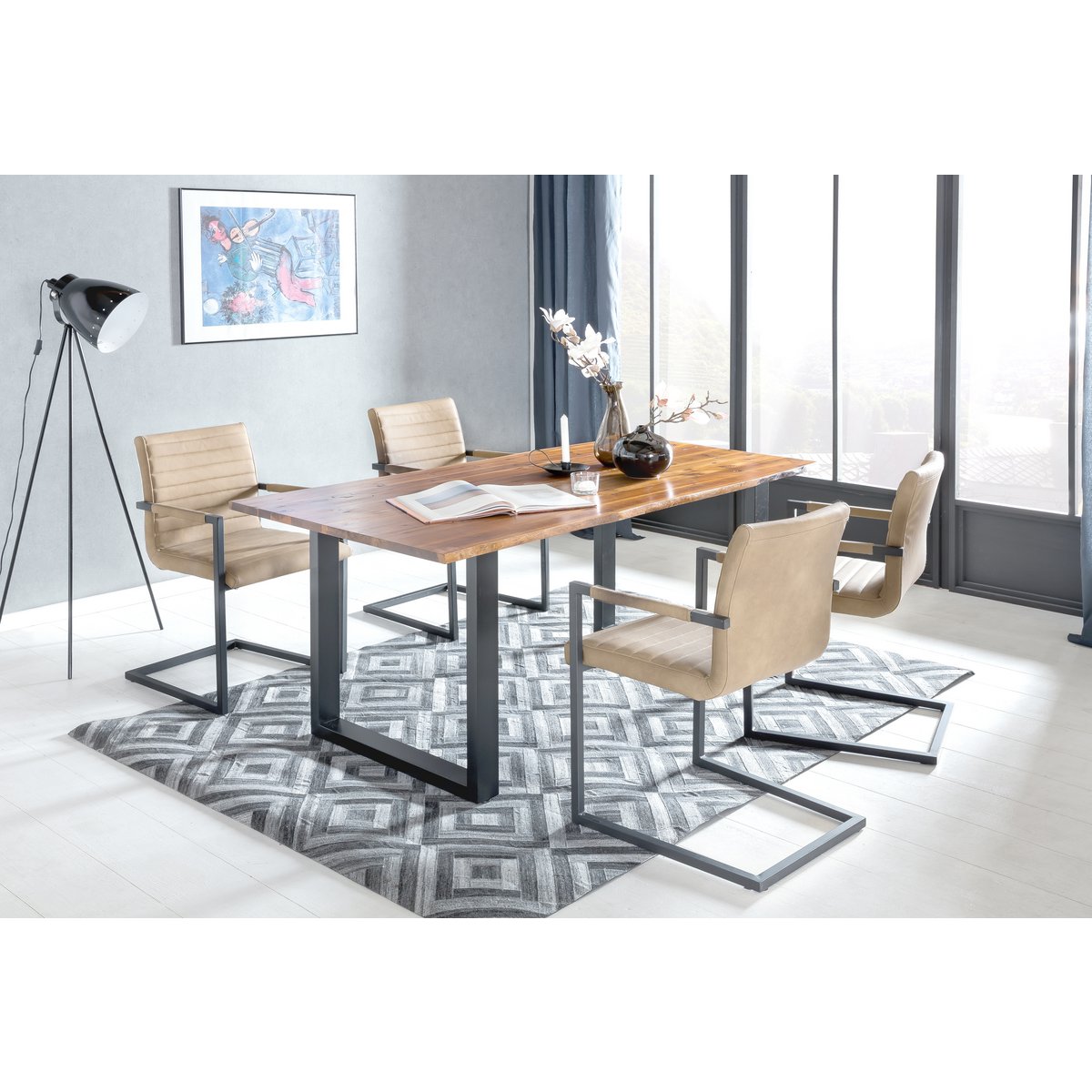 Dining table 200x100x77 cm