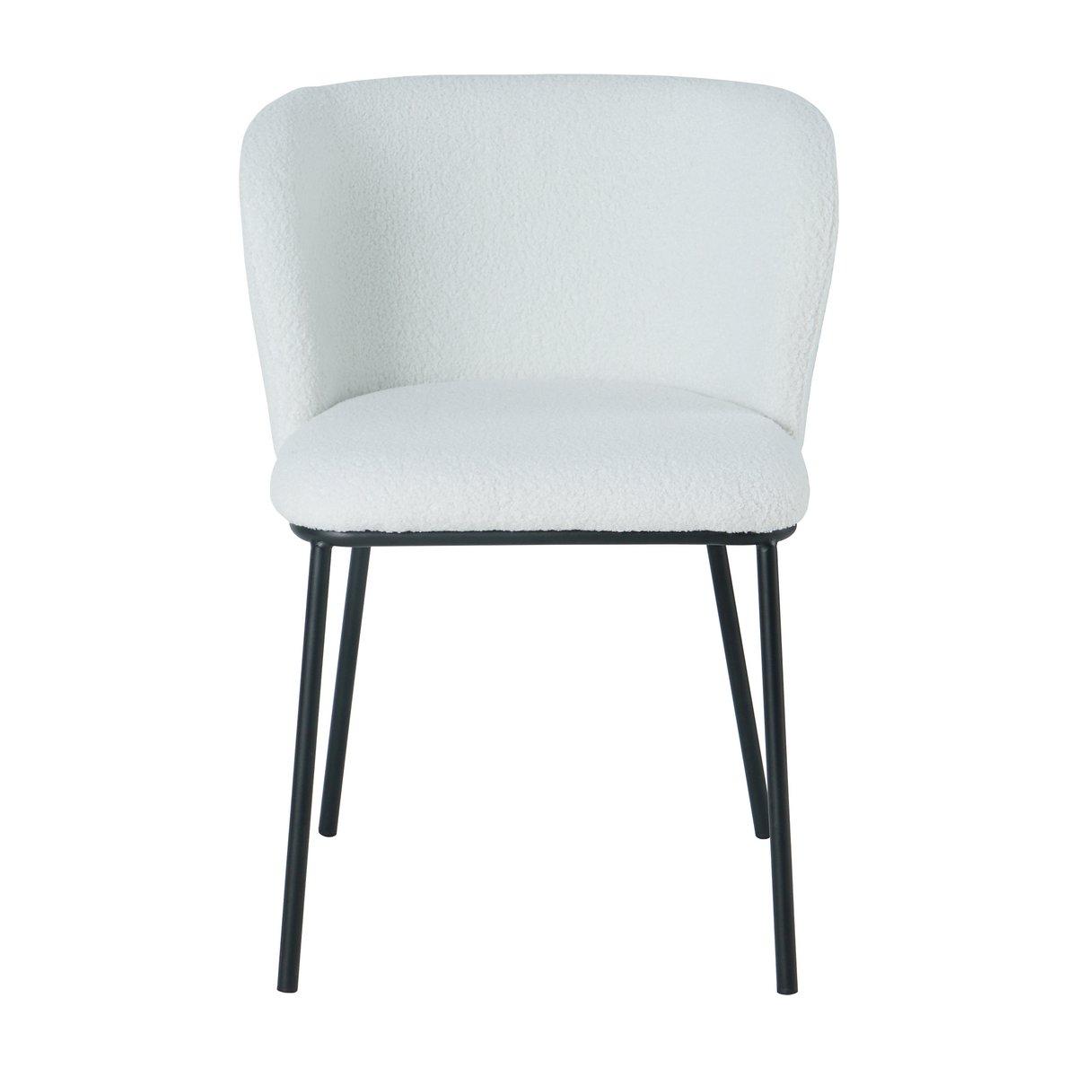 Chair set of 2 white