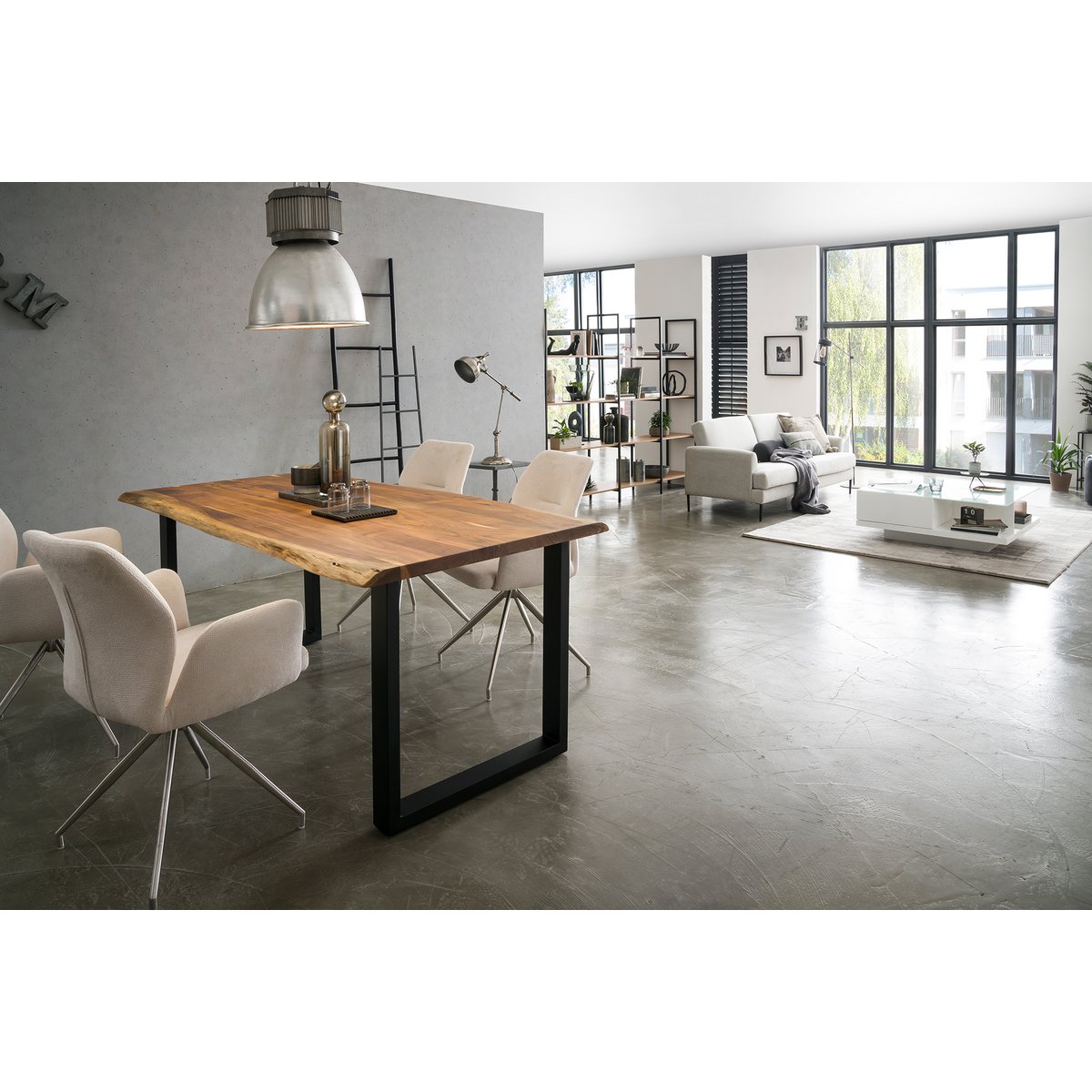 Acacia dining table 180x90 cm