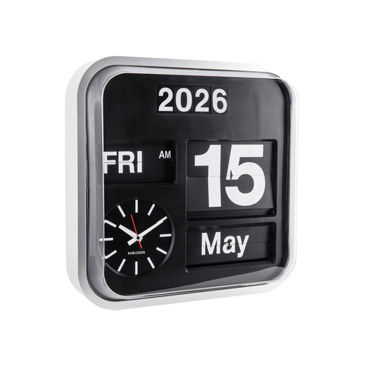 Wanduhr Big Flip