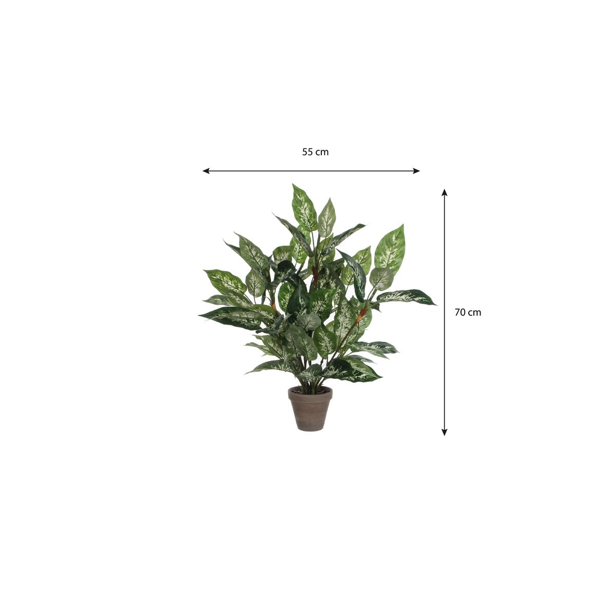 Künstliche Pflanze Dieffenbachia Green