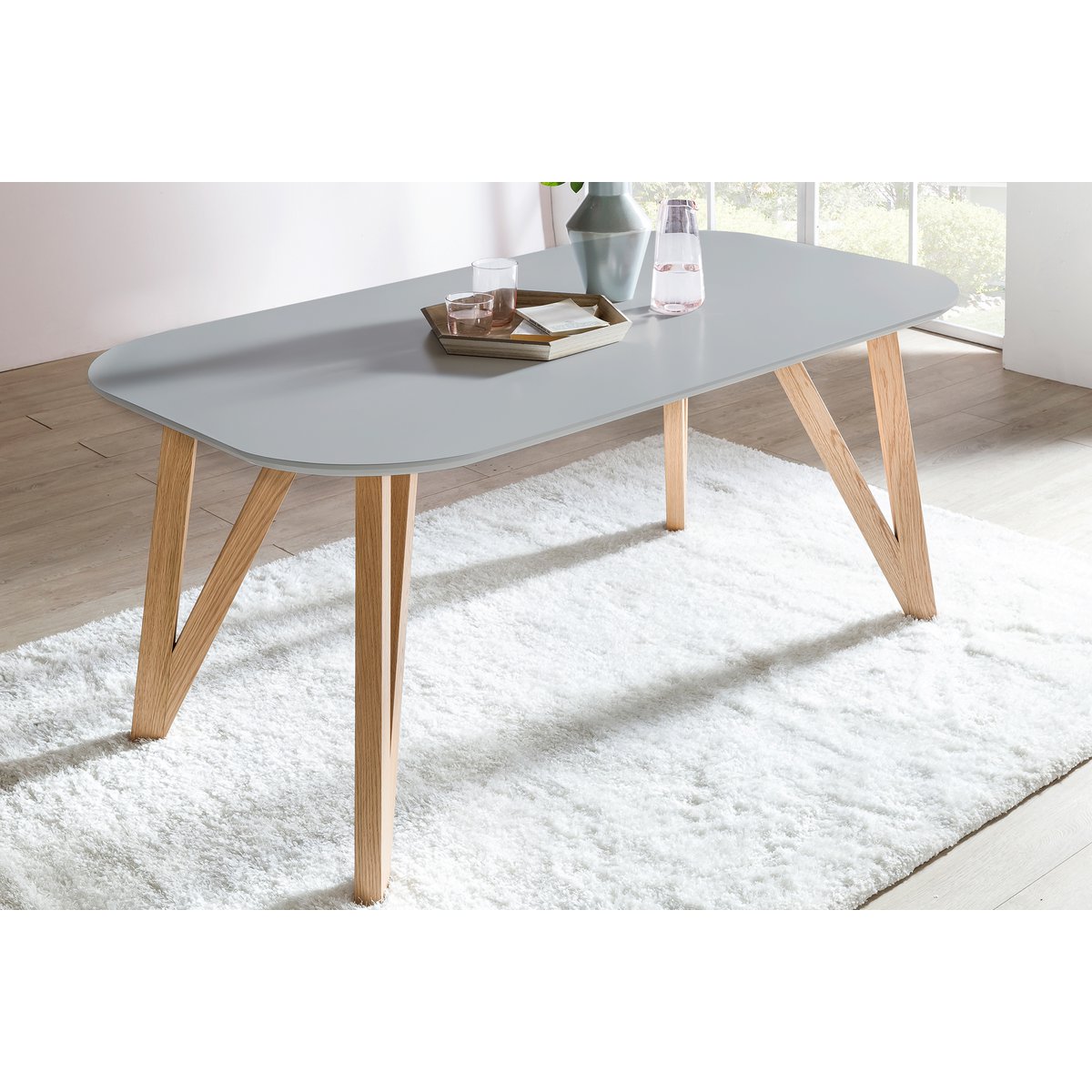 Dining group 5 pieces 180x90 cm