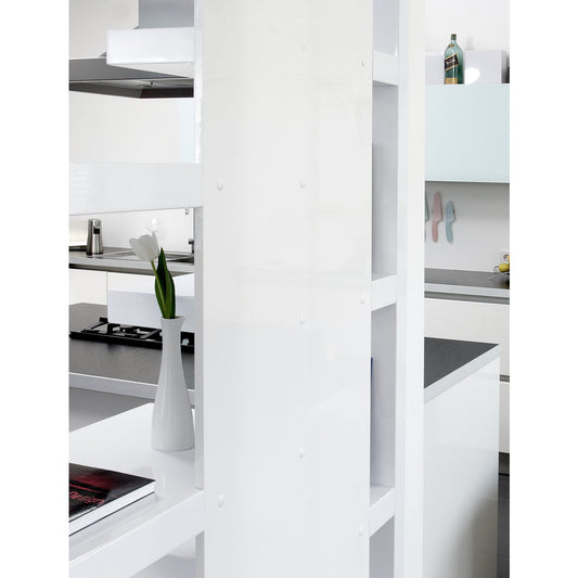 Room divider 200x35x200 cm white