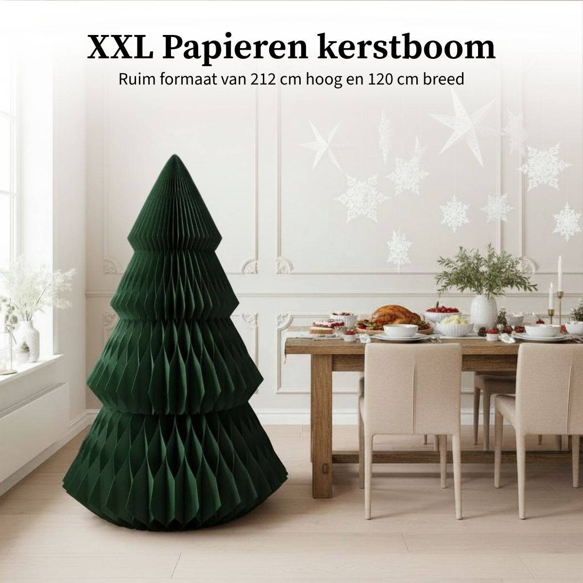 Dekorativer Weihnachtsbaum Dunkelgrün