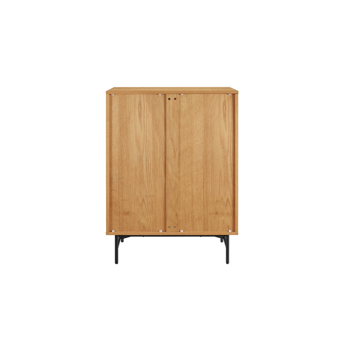 Kommode hoch 80 cm Eiche Echtholzfurnier
