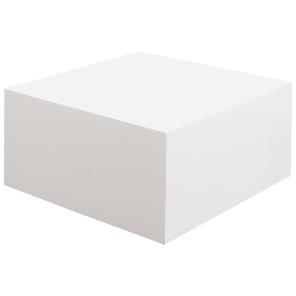 Coffee table 60x60x30cm white