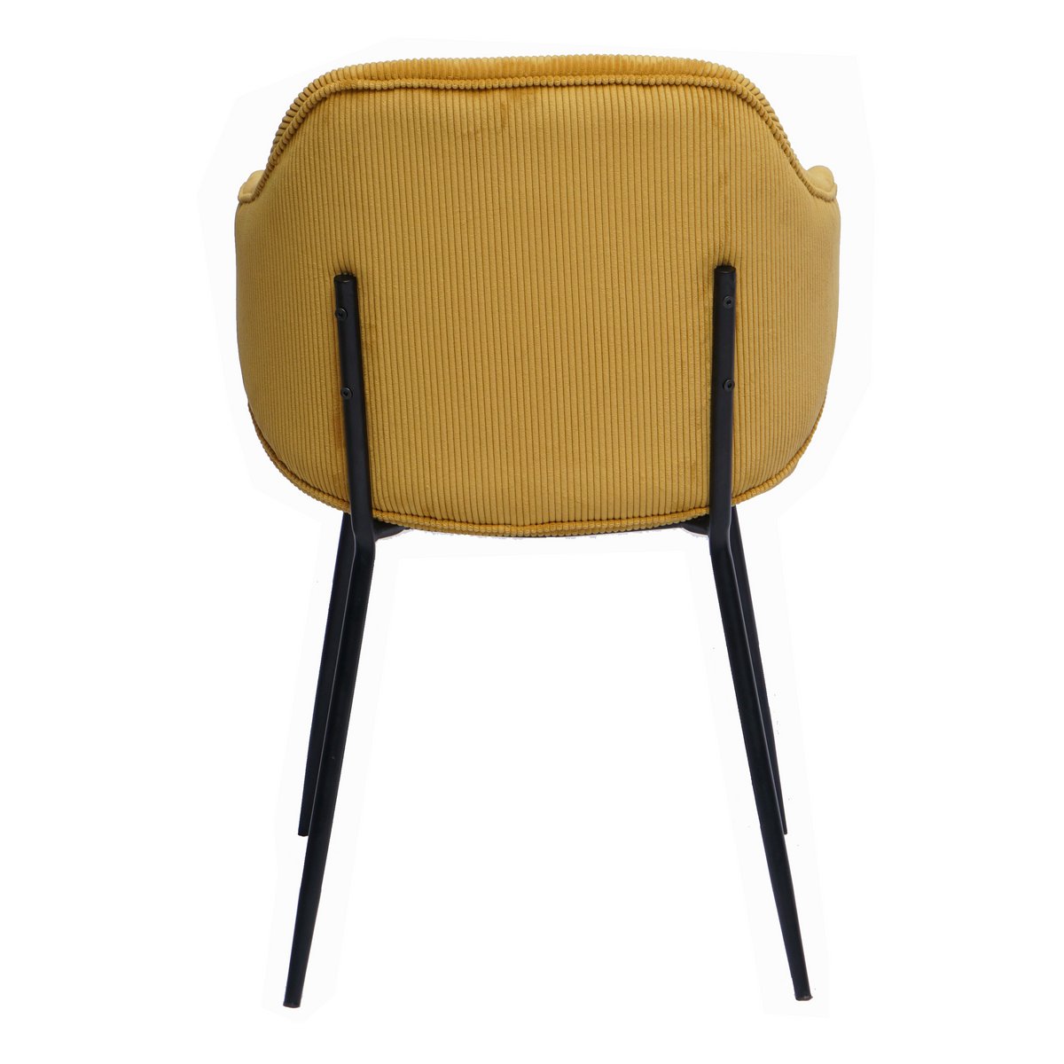 Set of 2 armchairs in gold