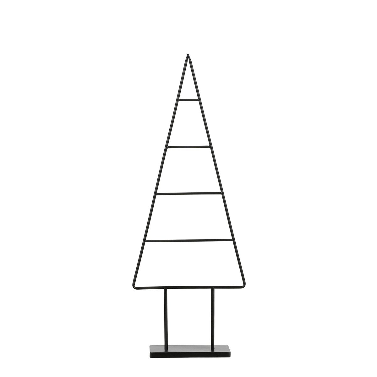 Dekorativer Weihnachtsbaum Schwarz