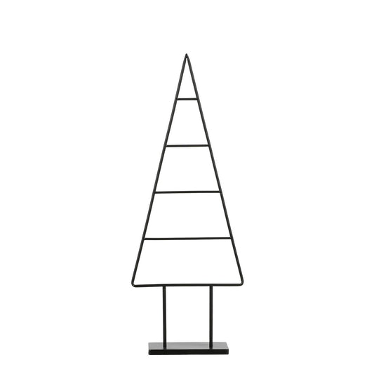 Dekorativer Weihnachtsbaum Schwarz