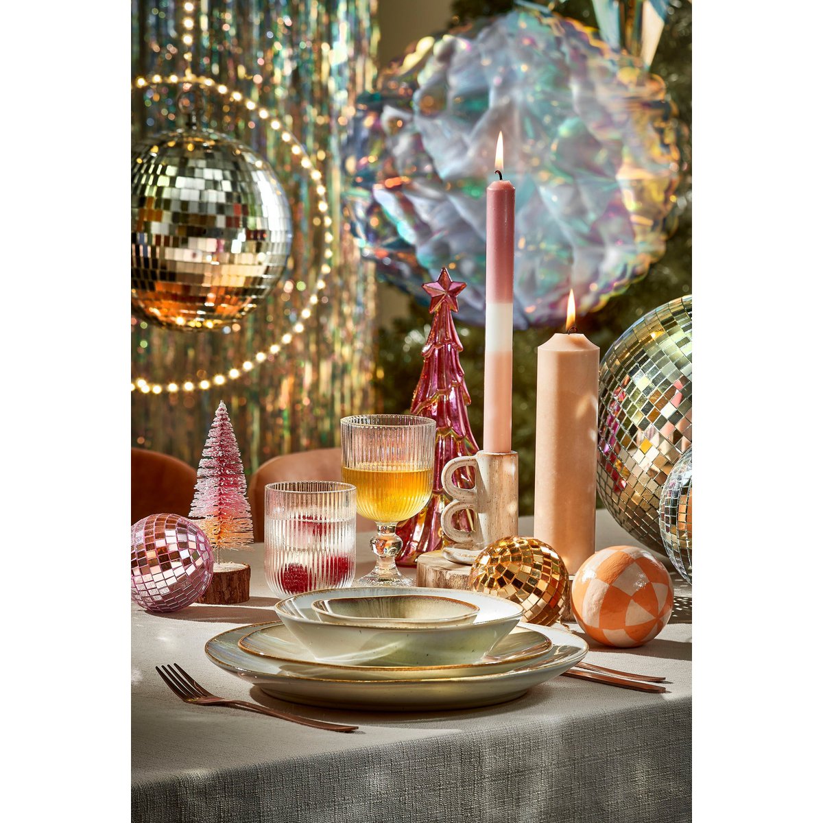 Weihnachtsschmuck Silber