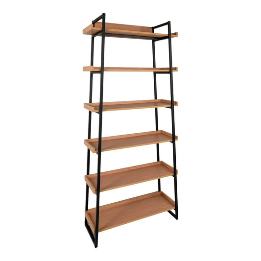 Sakai Bücherregal – Esche, Stahl/Holz, 80 x 35 x 185 cm