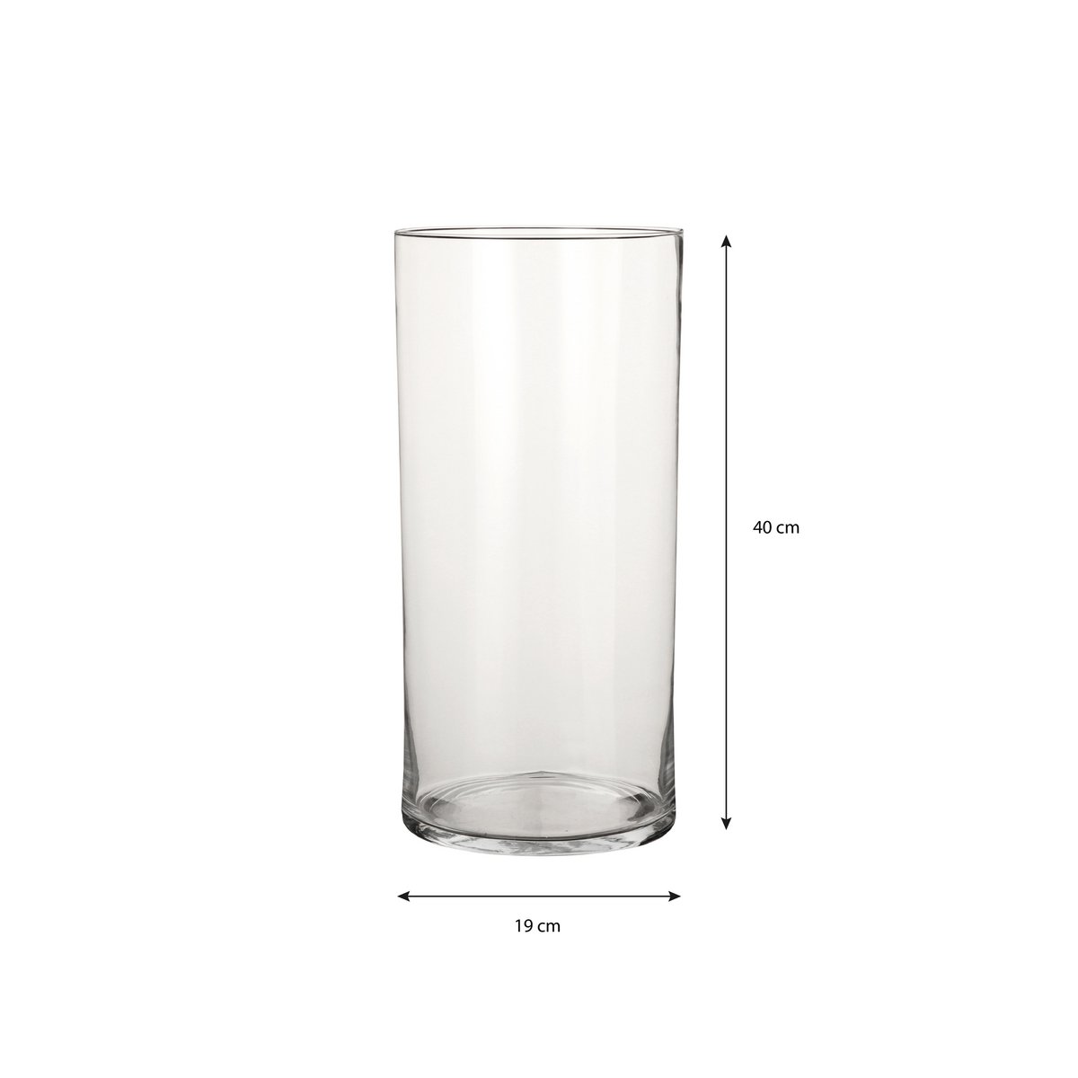 Vase Carly Transparent