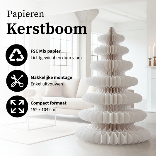 Dekorativer Weihnachtsbaum Weiß