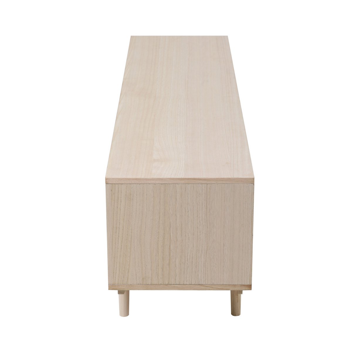 Lowboard 150x36 cm rattan front