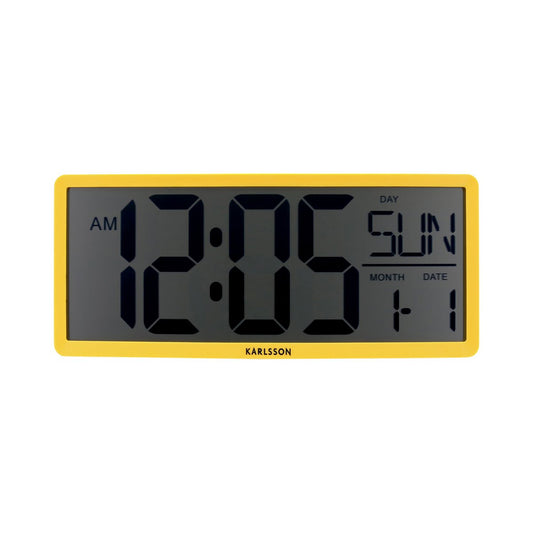 Wand-/Tischuhr Retro LCD
