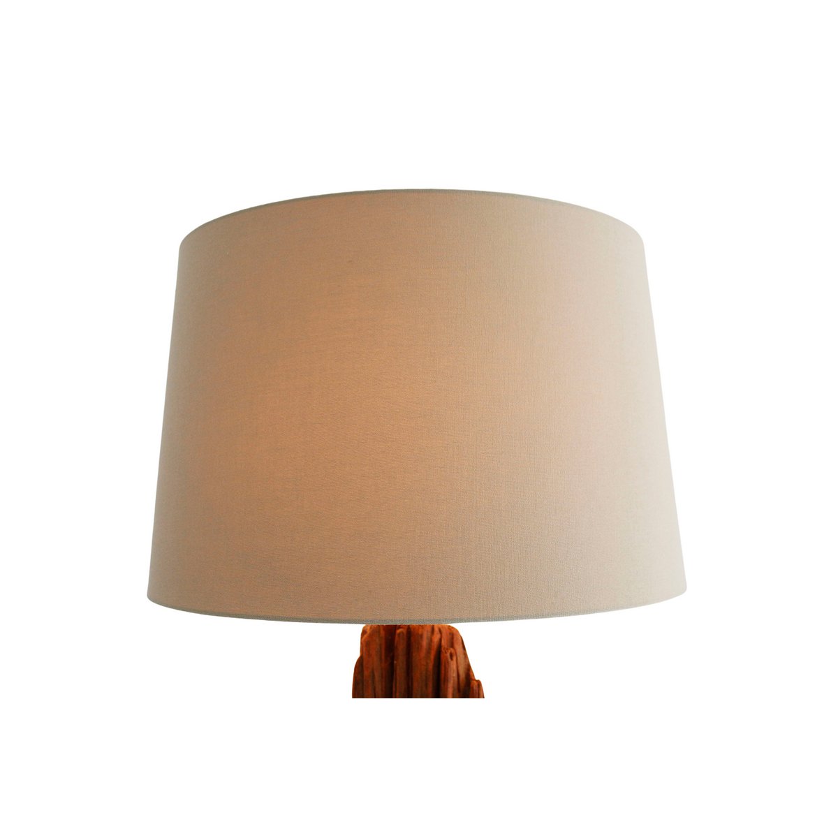 Stehleuchte Treibholz Natur/Weiß 175 cm