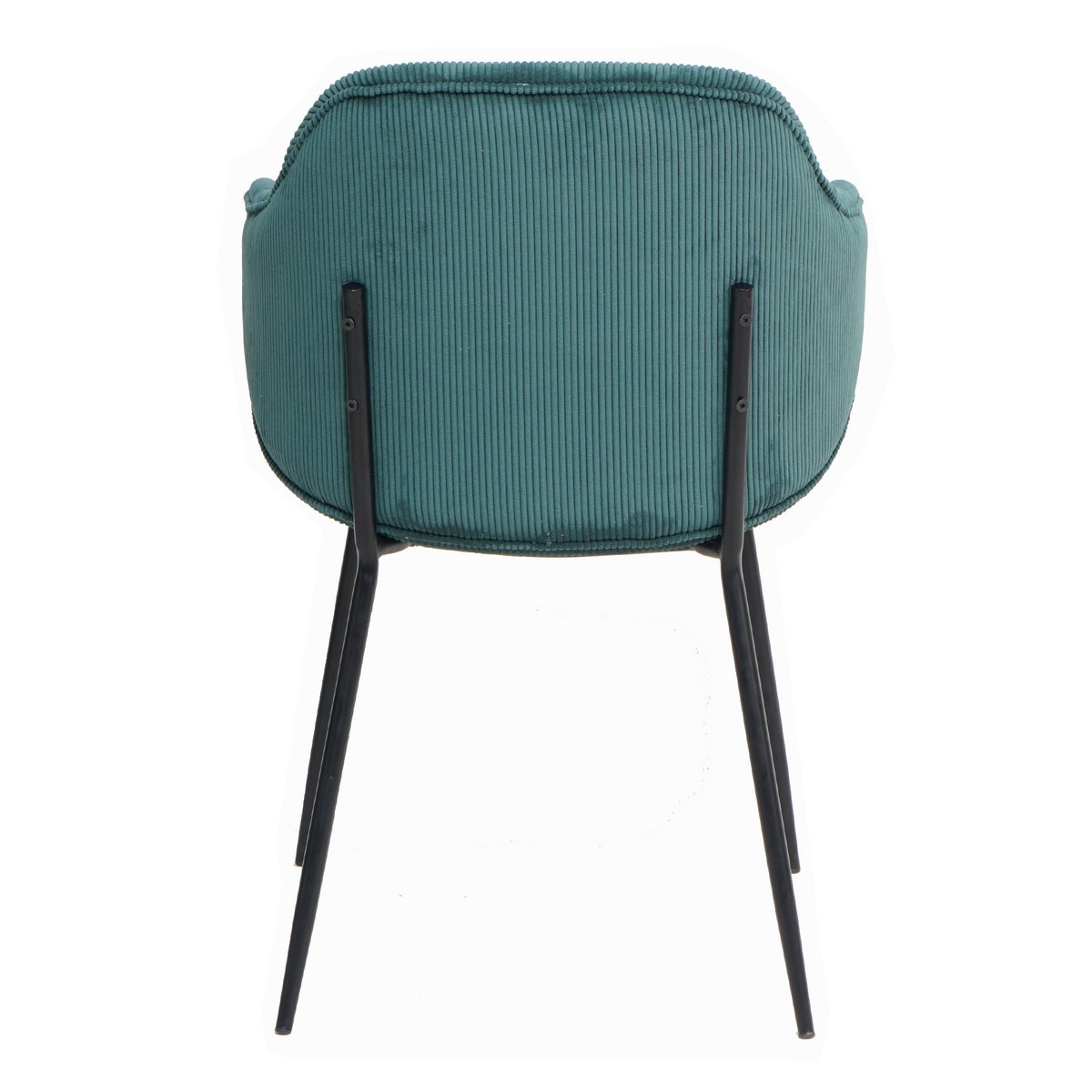 Set of 2 armchairs dark green