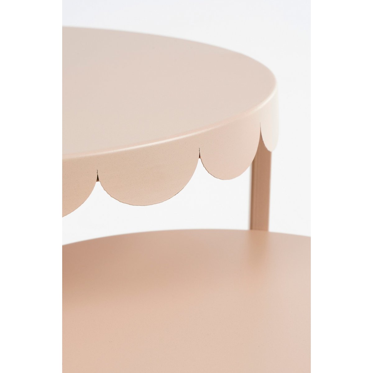 Beistelltischset Lara Hellrosa