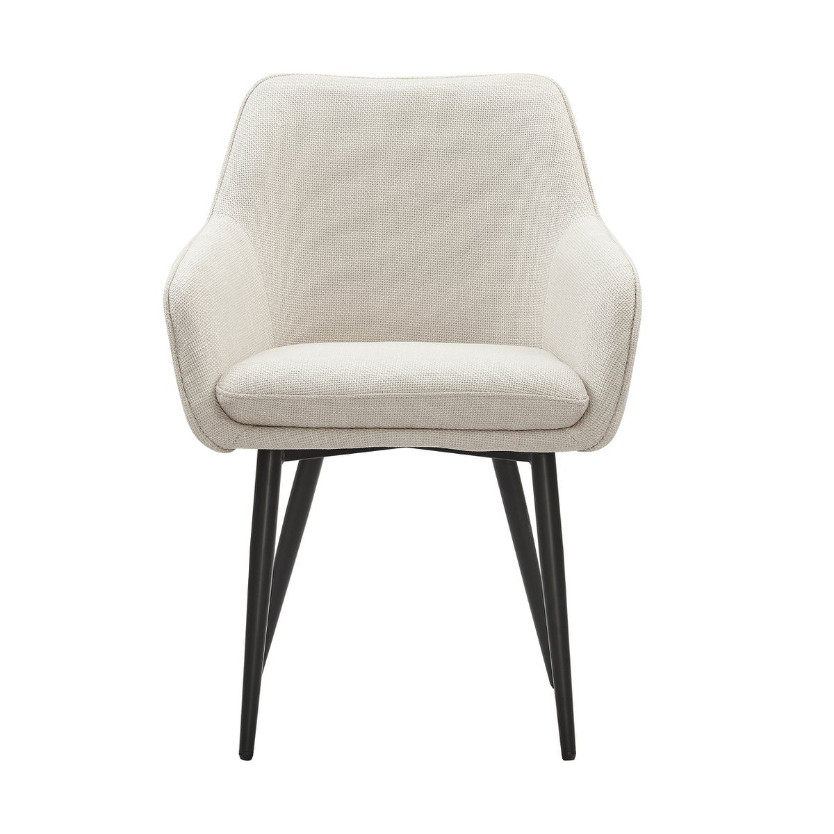 Esszimmerstuhl Strukturstoff Beige