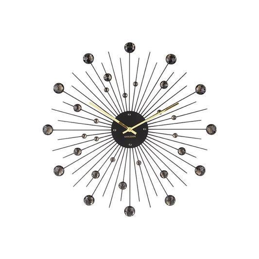 Wanduhr Sunburst groß