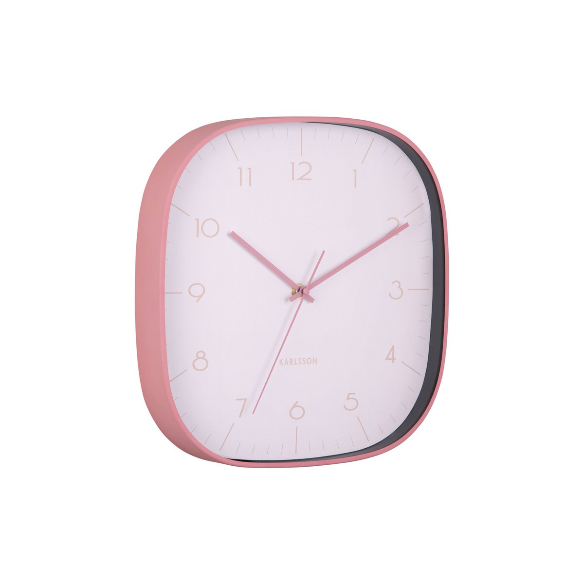 Quadratische Grato-Wanduhr