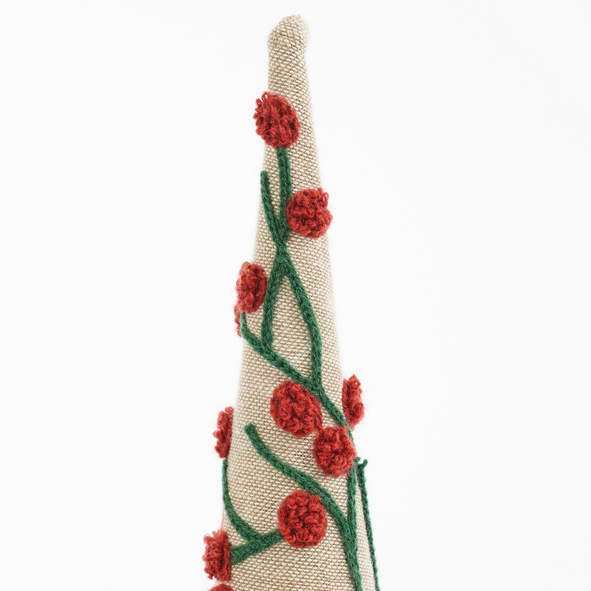 Dekorativer Weihnachtsbaum Rot