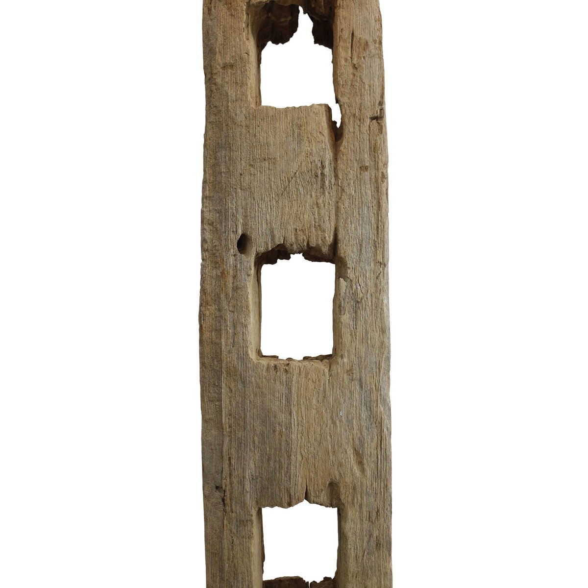 Floor lamp driftwood antique white 175 cm