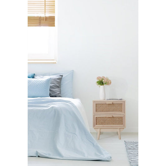 Nightstand 42x36 cm rattan weave