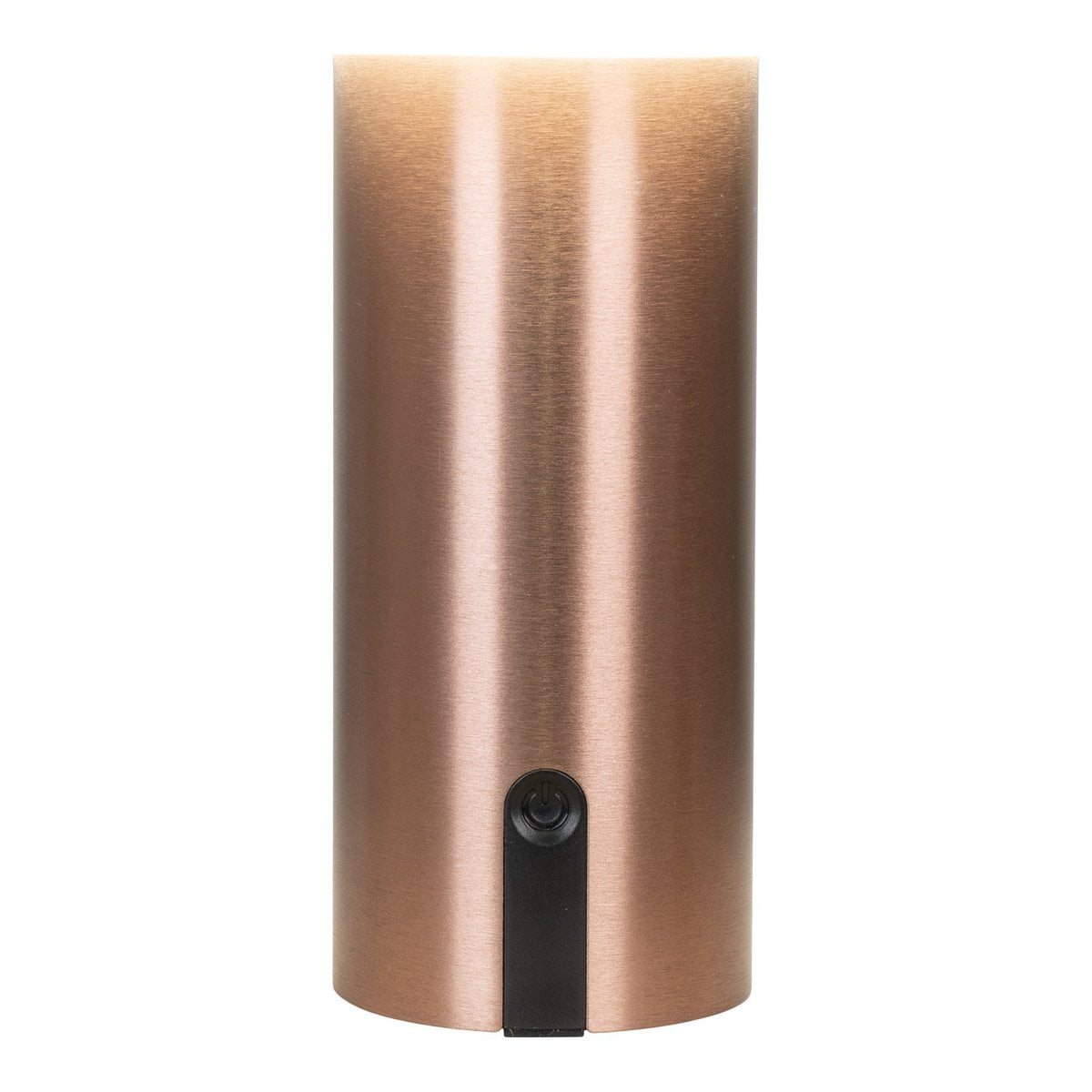 Soham LED-Lampe – Lampe, wiederaufladbar, weiß/kupfer