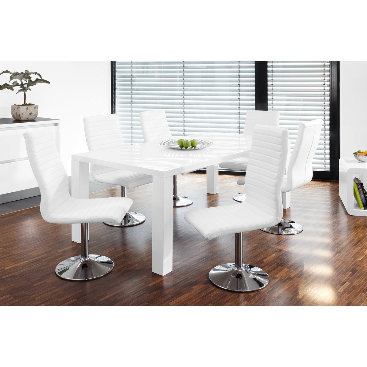Dining table 180x90x76 cm white