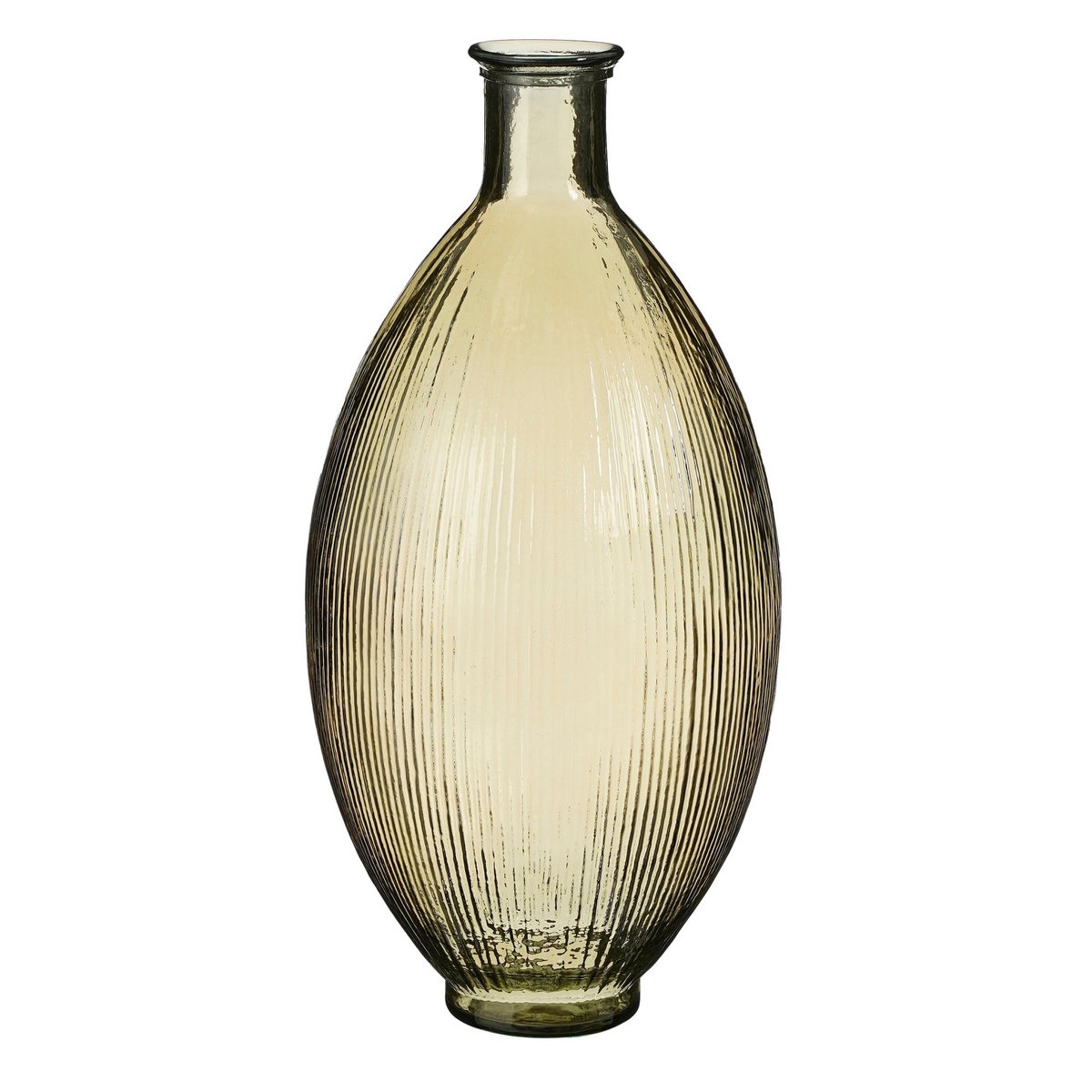 Dekorative Flasche Firenza Hellbraun