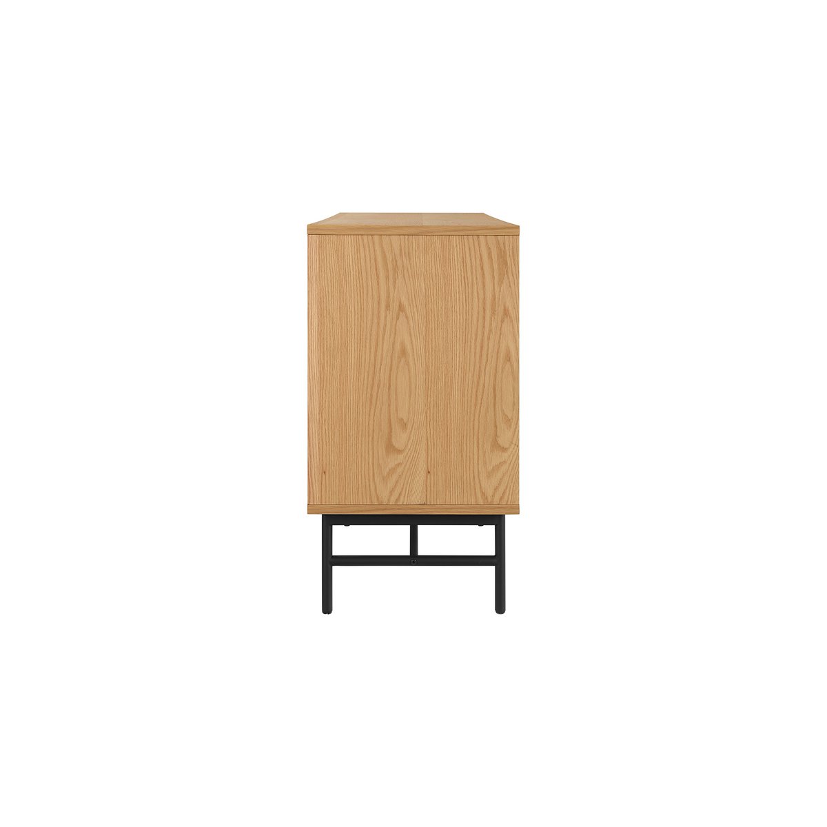 Sideboard 160 cm Eiche Echtholzfurnier
