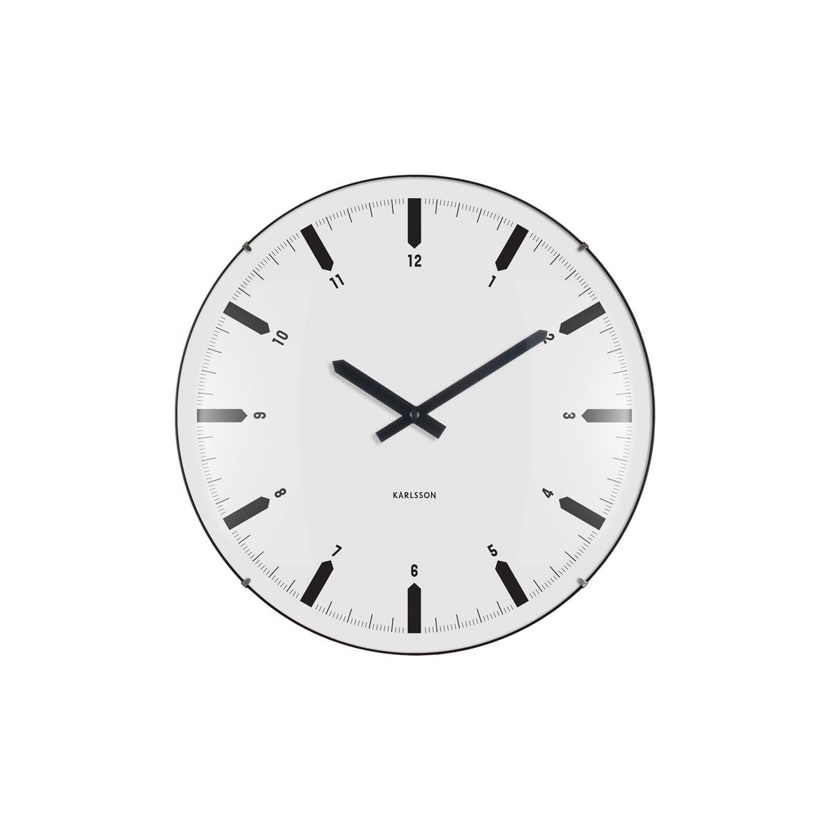 Wanduhr Realista Dome