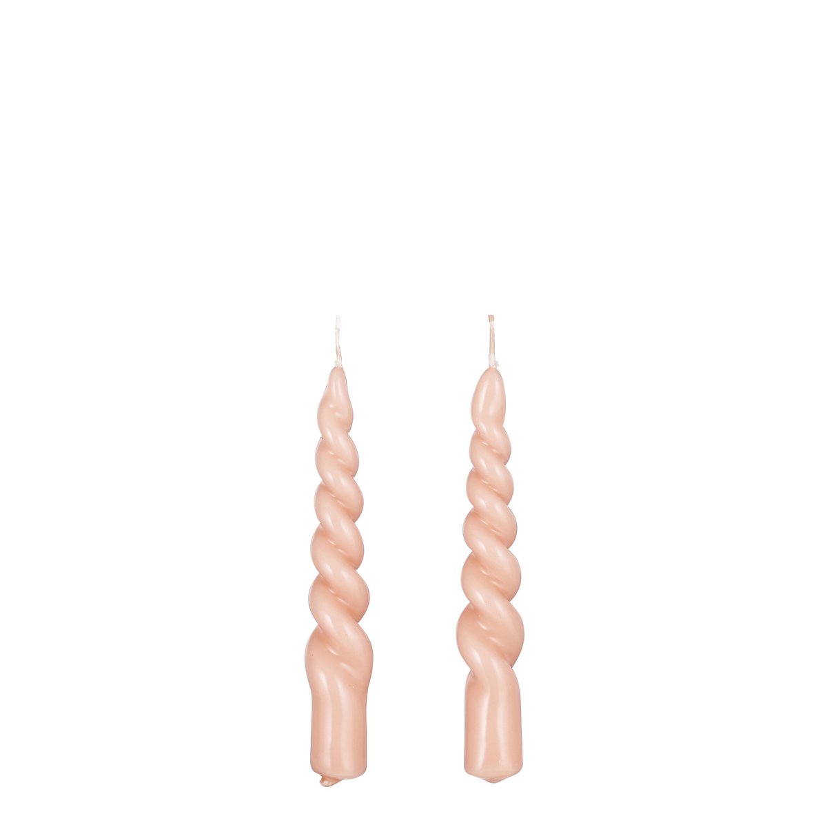 Tafelkerze Twist Pink