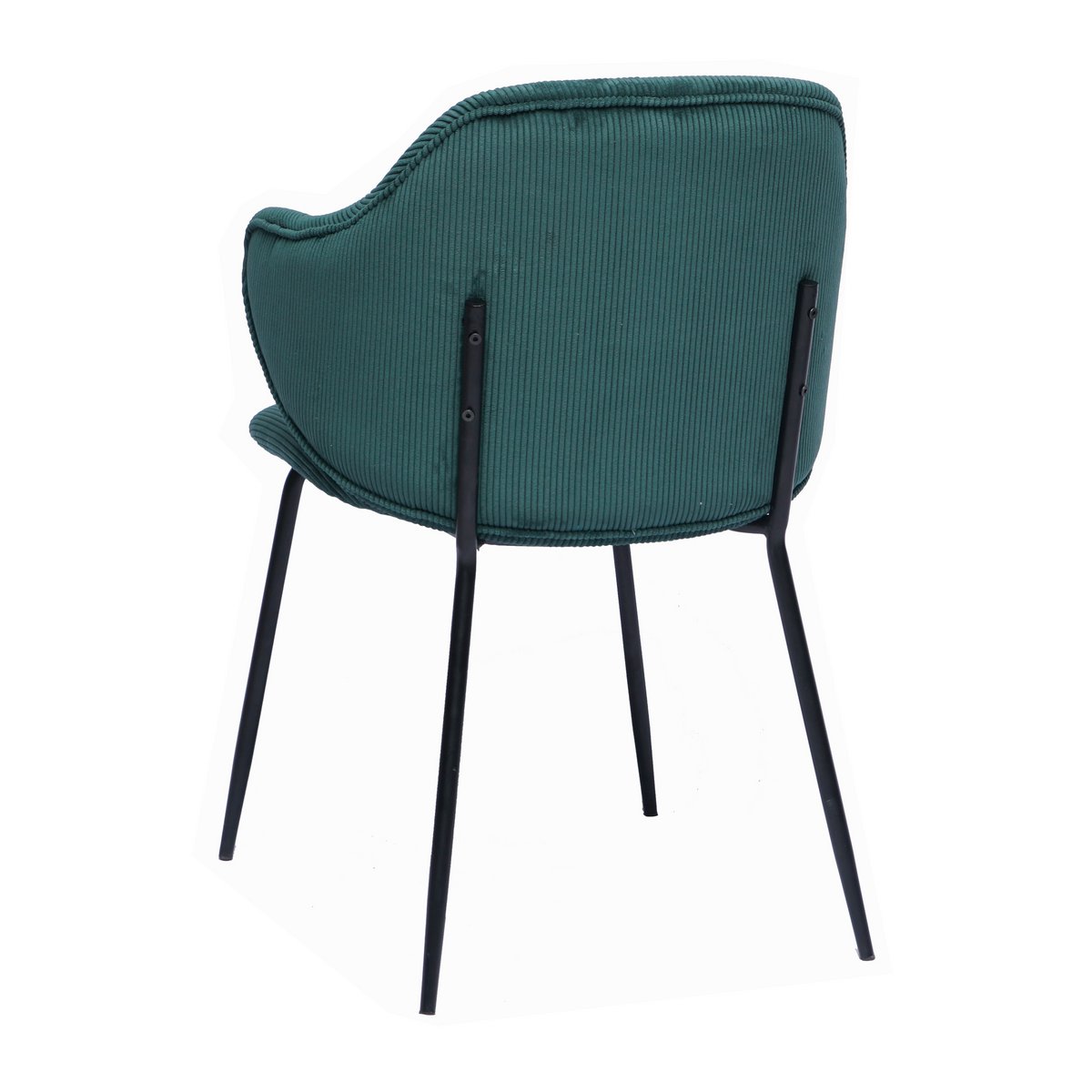 Set of 2 armchairs dark green