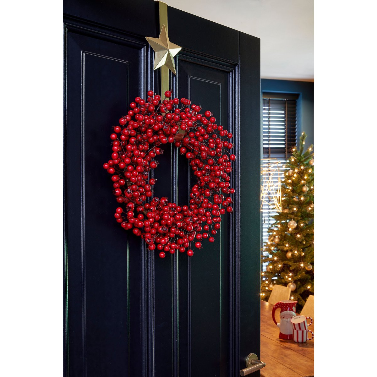 Weihnachtskranz Rot